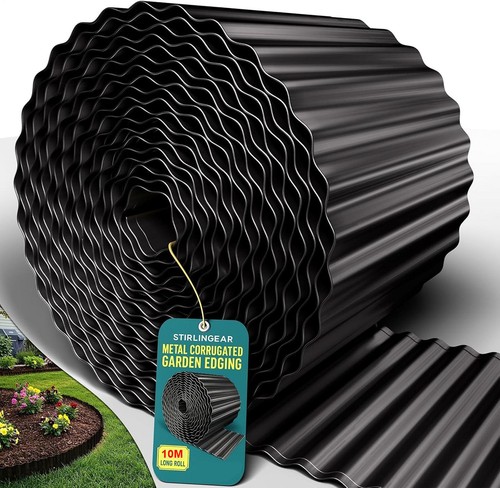 10m metal garden lawn edging - garden,