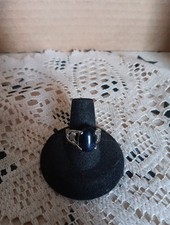 Sterling Silver Dark Blue