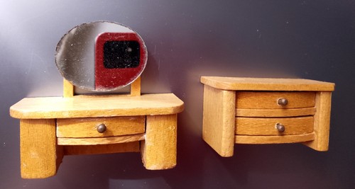 Dolls house furniture vintage - dolls,