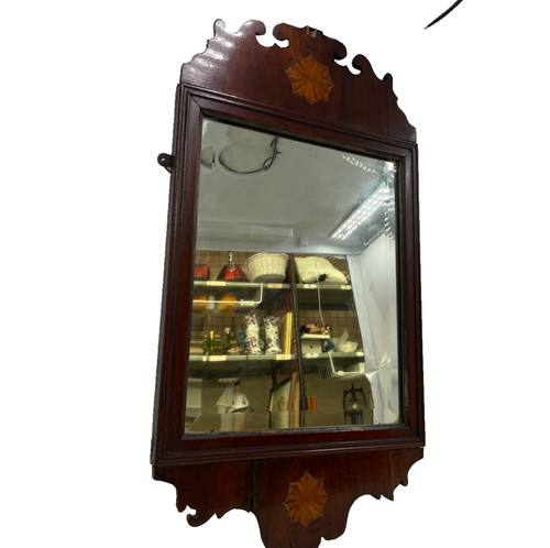 Antique georgian mahogany wall - antique,