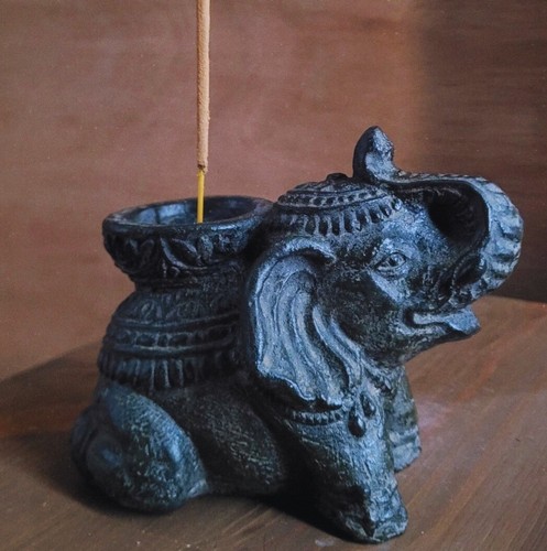 Elephant candle inscense - candle,