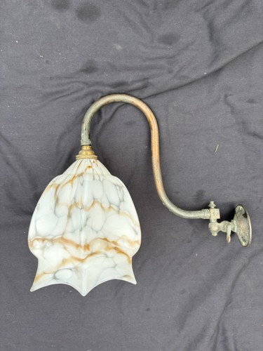 Antique victorian gas lamp - victorian,