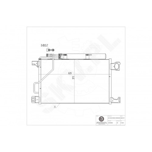 Air conditioning condenser for - conditioning,