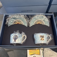 Wedgewood Millennium 18th Century Cup & Saucer Set In Original Box Mint Unused