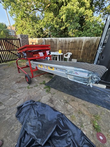Electric soil screener with - soil,