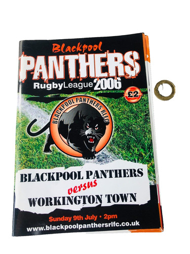 Rugby programme blackpool - rugby,