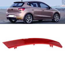 For Seat Ibiza 6F KJ1 HB 2017-2021 Right Rear Bumper Reflector Red Lens No Light