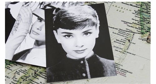 Postcards film star - x,