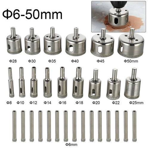 30pcs diamond holesaw set - 30pcs,