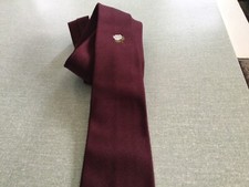 vintage 1950/60 Slim Jim "Maccravats”Rock n Roll.Teddy Boy .wine/ white rose(10)