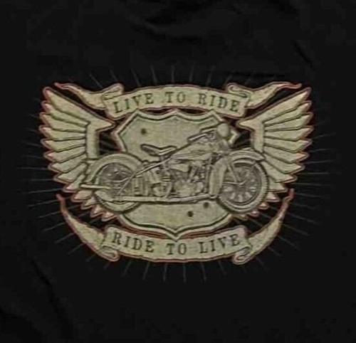 Biker live ride shirt - t, 4xl