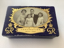 George V1  Tin 1937 Coronation