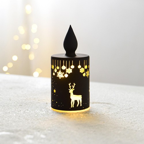 Xmas desk lamp window display - desk,
