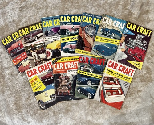 Vintage car craft 1955 - vintage, hot