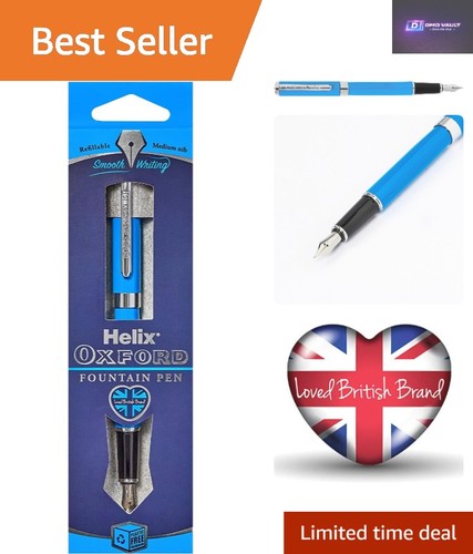 Luxury light blue fountain - fountain, pen