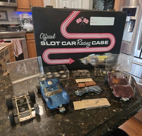 Vtg official slot car racing - slot,