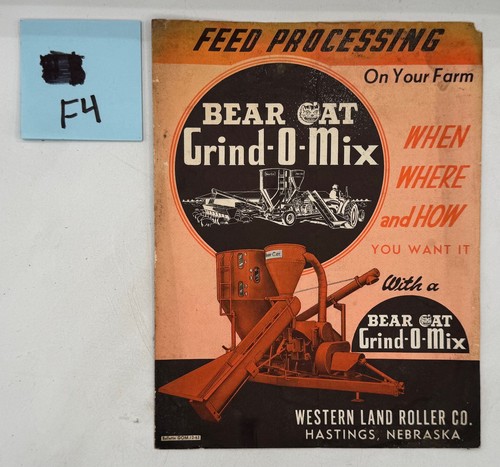Bearcat grind mix brochure - grind-o-mix,