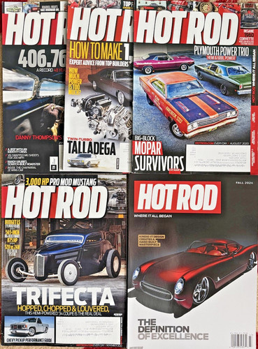 Hot rod magazines lot of - hot,