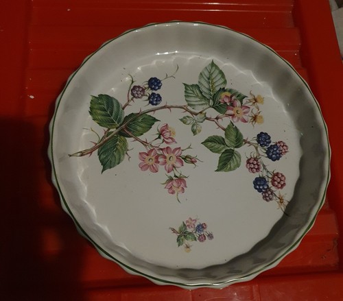 Vintage mayell ceramic flan - vintage,