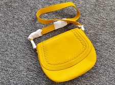 Boden yellow genuine leather bag, NEW! RRP £140