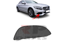 FOR MB C W205 AVANTGARDE 14 - 19 NEW FRONT BUMPER SIDE GRILLE COVER BLACK RIGHT