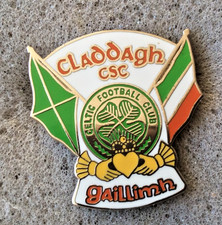 Celtic Supporters Club Claddagh Badge
