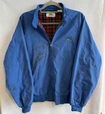Retro 2000s Lacoste Blue Harrington Jacket Size M