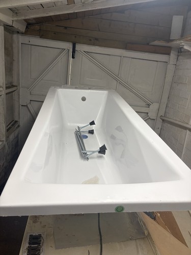Acrylic bath side - acrylic, end