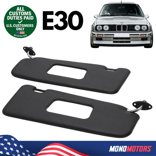 Sunvisor pair for bmw e30 - for,