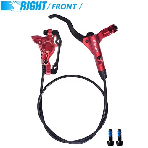 Zoom red front disc brake - disc,