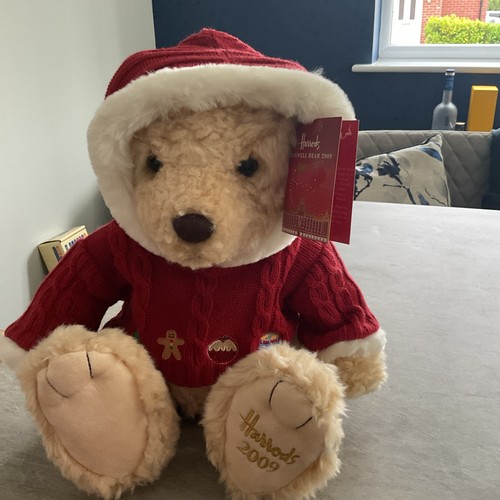 Harrods christmas bear - christmas,