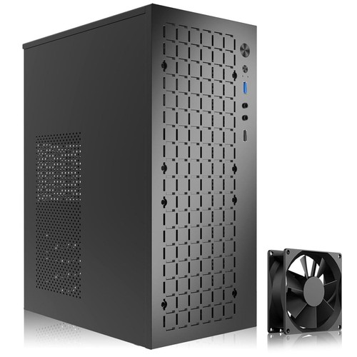 Black matx case slim high - matx,