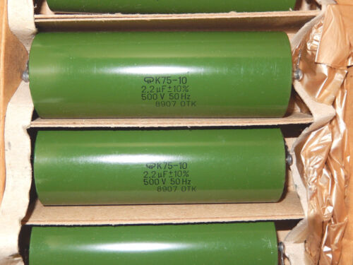 K75 uf 500 v soviet - 2.2,