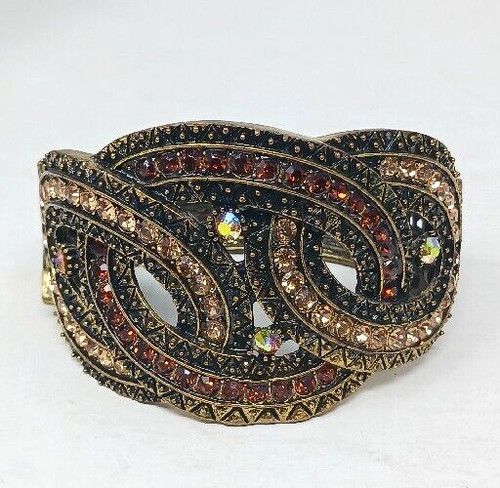 Clamper bracelet rhinestone - clamper,