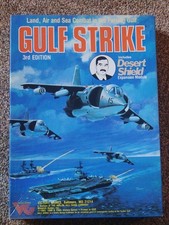 Victory Games Gulf Strike 3rd Edition includes Desert Shield Expansion Unpunched