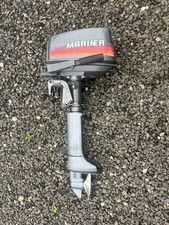 Mariner 5hp Outboard Motor Long Shaft 2 Stroke yacht Inflatable Boat Engine