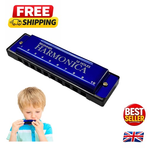 Lightweight blue harmonica - lightweight,