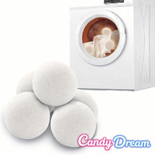 6pcs 5cm Reusable Wool Tumble