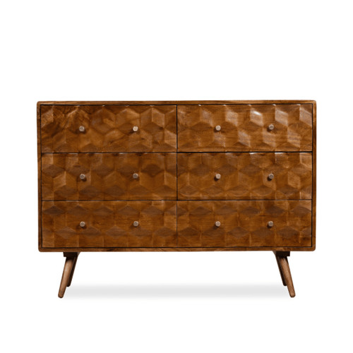 Solid mango wood geo 120cm - solid,