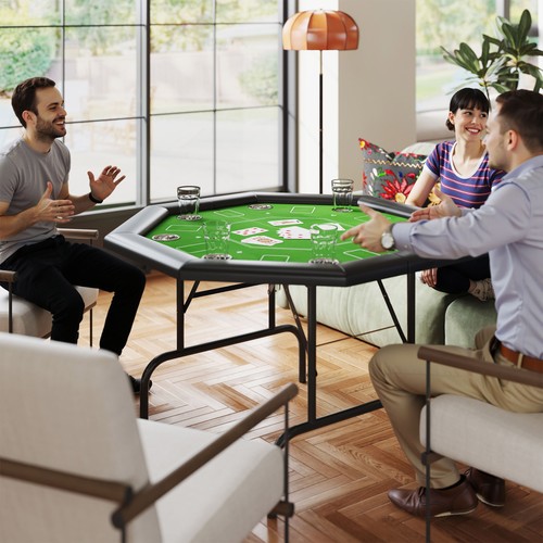 Player folding poker table - poker,