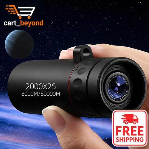 25x monocular telescope - 25x, hd