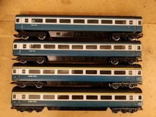 4x Hornby BR Mk3 InterCity 125 Coaches - 00 Gauge.