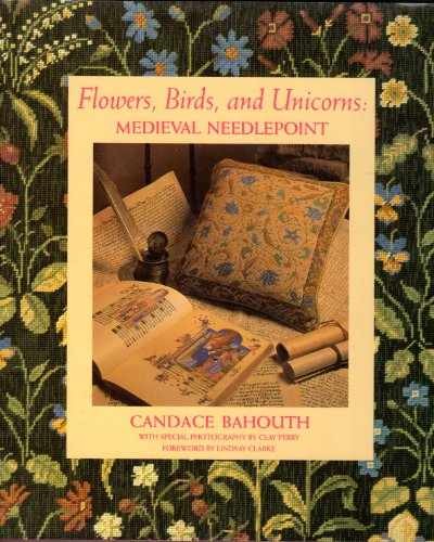 Flowers birds and unicorns - flowers,, birds,