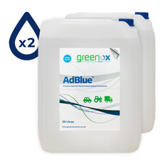 2 x 20L Greenox AdBlue With