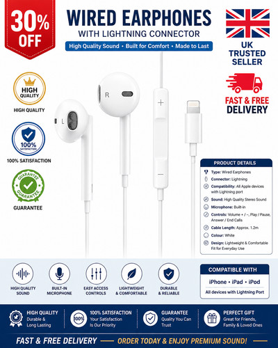 Wired earphones headphones - wired,