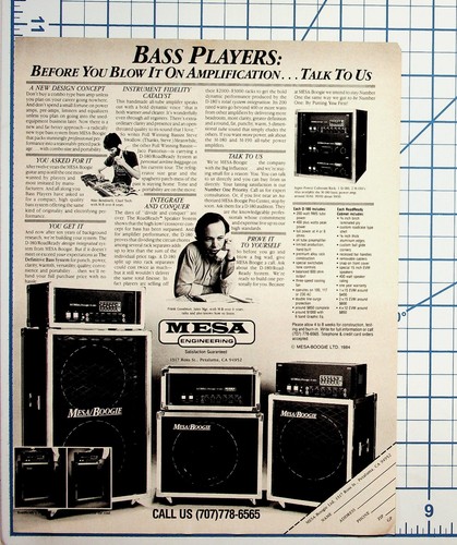 1984 mesa boogie - mesa, bass