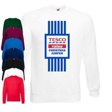 Supermarket Value Christmas Jumper | Funny | Novelty | Ugly | Sweater  Top