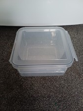 Airtight Food Storage Squire Container Clip Lock Lid , one is not clipping
