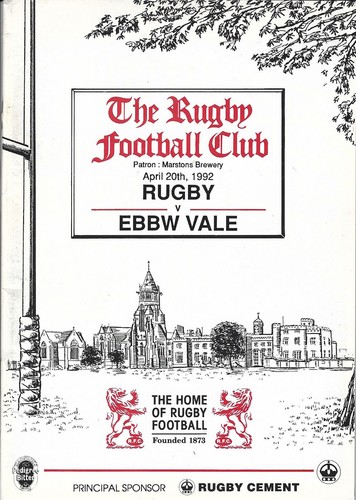 Rugby ebbw vale apr - vale,
