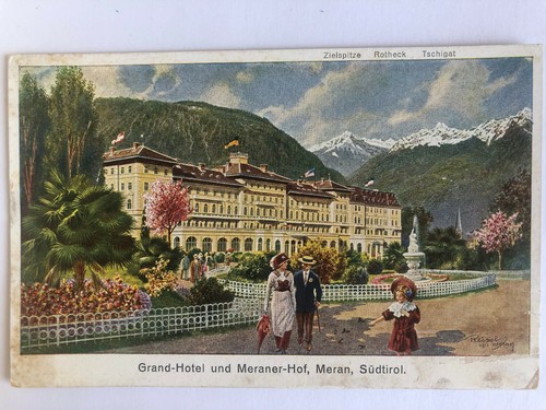 Advertising postcard grand - postcard,